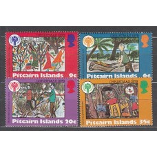 Pitcairn - Correo Yvert 185/8 ** Mnh Navidad