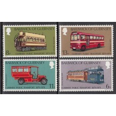 Guernsey - Correo 1979 Yvert 186/9 ** Mnh Transportes