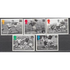 Gran Bretaña - Correo 1996 Yvert 1871/75 ** Mnh Deportes fútbol