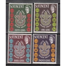 San Vicente - Correo Yvert 188/91 ** Mnh Scoutismo
