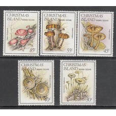 Christmas - Correo Yvert 189/93 ** Mnh Flora. Setas