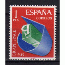 España II Centenario Correo 1966 Edifil 1709 ** Mnh