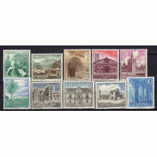 España II Centenario Correo 1966 Edifil 1726/35 ** Mnh