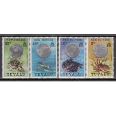 Tuvalu - Correo Yvert 19/22 ** Mnh Numismatica