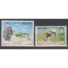 Brunei - Correo Yvert 190/1 ** Mnh  Aeropuerto