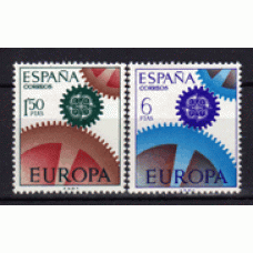 España II Centenario Correo 1967 Edifil 1795/6 ** Mnh