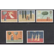 Gran Bretaña - Correo 1996 Yvert 1920/4 ** Mnh Navidad