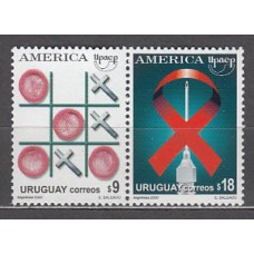 Uruguay - Correo 2000 Yvert 1925/6 ** Mnh Medicina