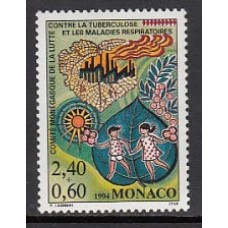 Monaco - Correo 1994 Yvert 1931 ** Mnh   Contra la tuberculosis
