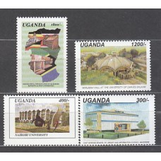 Uganda - Correo Yvert 1939/42 ** Mnh