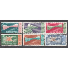 Maldives - Correo Yvert 195/200 ** Mnh  Astro