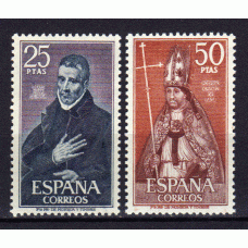 España II Centenario Correo 1970 Edifil 1961/2 ** Mnh