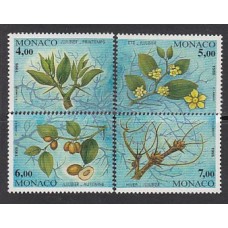 Monaco - Correo 1995  Yvert 1975/8 ** Mnh   Flora