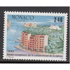 Monaco - Correo 1995  Yvert 1979 ** Mnh   Conservacion de la naturaleza