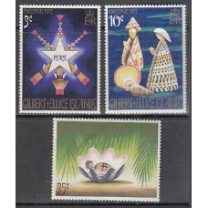 Gilbert y Elice - Correo Yvert 198/200 ** Mnh Navidad