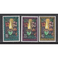 Norfolk - Correo Yvert 198/200 ** Mnh Navidad