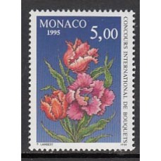 Monaco - Correo 1995  Yvert 1981 ** Mnh   Flores