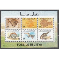 Libia - Correo 1996 Yvert 1990/5 ** Mnh  Fósiles