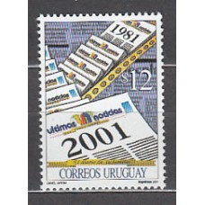 Uruguay - Correo 2001 Yvert 1992 ** Mnh
