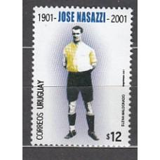Uruguay - Correo 2001 Yvert 1994 ** Mnh Personaje. Deportes. Fútbol