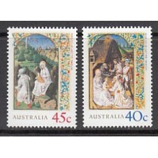 Australia - Correo 2001 Yvert 1996/7 ** Mnh Navidad