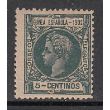 Guinea Sueltos 1902 Edifil 1 ** Mnh