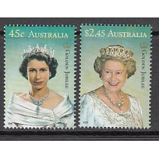 Australia - Correo 2002 Yvert 2004/5 ** Mnh Personaje