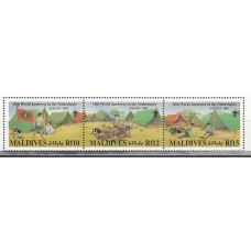 Maldives - Correo Yvert 2024/6 ** Mnh  Scoutismo