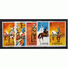 España II Centenario Correo 1973 Edifil 2139/43 ** Mnh