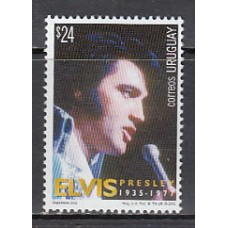 Uruguay - Correo 2002 Yvert 2046 ** Mnh Personaje. Elvis Presley