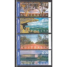 Australia - Correo 2002 Yvert 2047/50 ** Mnh Paisajes