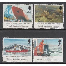 Antartida Britanica Correo Yvert 205/8 ** Mnh Barco