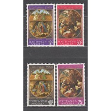 San Cristobal - Correo Yvert 205/8 ** Mnh Navidad pintura