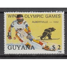 Guayana Britanica - Correo Yvert 2050FA ** Mnh Deportes. Olimpiadas de Albertville