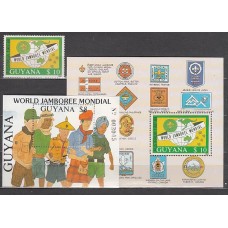 Guayana Britanica - Correo Yvert 2050UA+H.19A/B ** Mnh Deportes