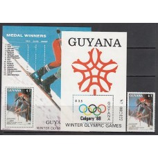 Guayana Britanica - Correo Yvert 2050U+H.18/9 ** Mnh Deportes