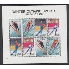 Dominica - Correo 1997 Yvert 2051/7 ** Mnh Olimpiadas de Nagano