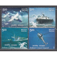 India - Correo Yvert 2052/5 ** Mnh  Guarda costas