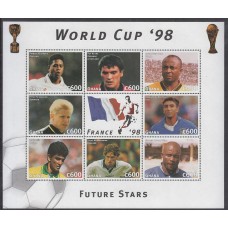 Ghana - Correo 1997 Yvert 2057/64 ** Mnh  Deportes fútbol