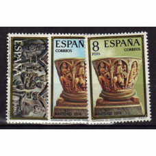 España II Centenario Correo 1974 Edifil 2217/9 ** Mnh