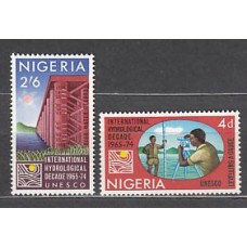 Nigeria - Correo Yvert 206/7 ** Mnh