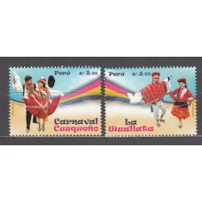 Peru - Correo 2014 Yvert 2061/62 ** Mnh Danzas