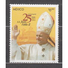 Mexico Correo 2004 Yvert 2061 ** Mnh Religión. Papa Juan Pablo II