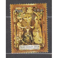 Peru - Correo 2014 Yvert 2067 ** Mnh Navidad