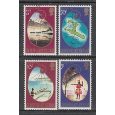 Gilbert y Elice - Correo Yvert 207/10 ** Mnh Navidad