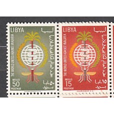 Libia - Correo 1962 Yvert 207/8 ** Mnh  Medicina