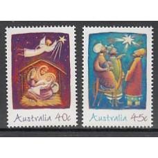 Australia - Correo 2002 Yvert 2076/7 ** Mnh Navidad
