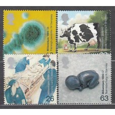 Gran Bretaña - Correo 1999 Yvert 2079/82 ** Mnh Medicina