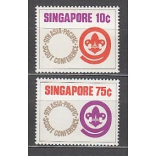 Singapur - Correo Yvert 209/10 ** Mnh  Scoutismo