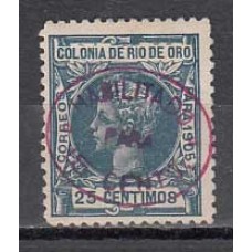 Rio de Oro Correo 1907 Edifil 17 * Mh